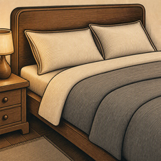 Illustration for bed