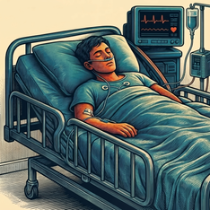 Encoding image for coma