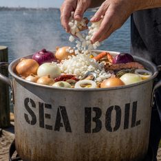 Encoding image for sea boil + -a