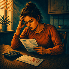 Encoding image for debt + -er