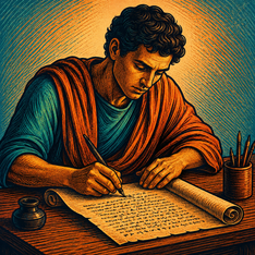 Encoding image for scribe + -ir
