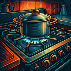 Encoding image for e- + stove + -a