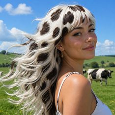 Encoding image for moo + hair
