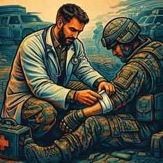 Encoding image for medic + -o