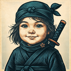Encoding image for ninja + -a