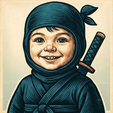 Encoding image for ninja + -o