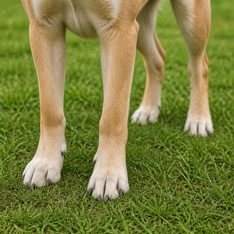 Illustration for paw, leg, foot