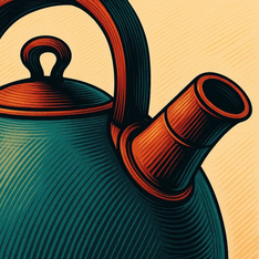 Illustration for spout, lip