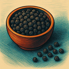Illustration for peppercorn