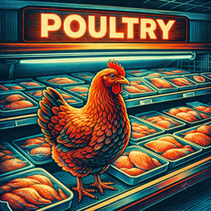 Encoding image for poultry + -o