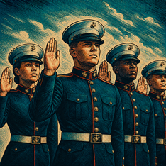 Encoding image for Semper Fi