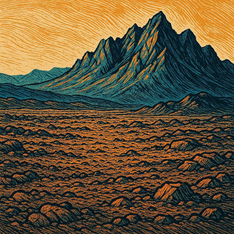 Encoding image for terrain
