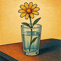 Encoding image for vase + -o